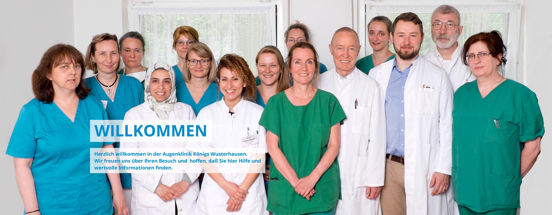 Team der Augenklinik Königs Wusterhausen